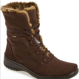 Ara Magaly waterproof Gore-Tex Faux Fur Boots
